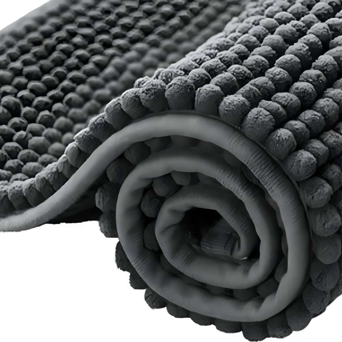 GENERICO - ALFOMBRA DE BAÑO GRAFITO DELGADA 40X60 cm