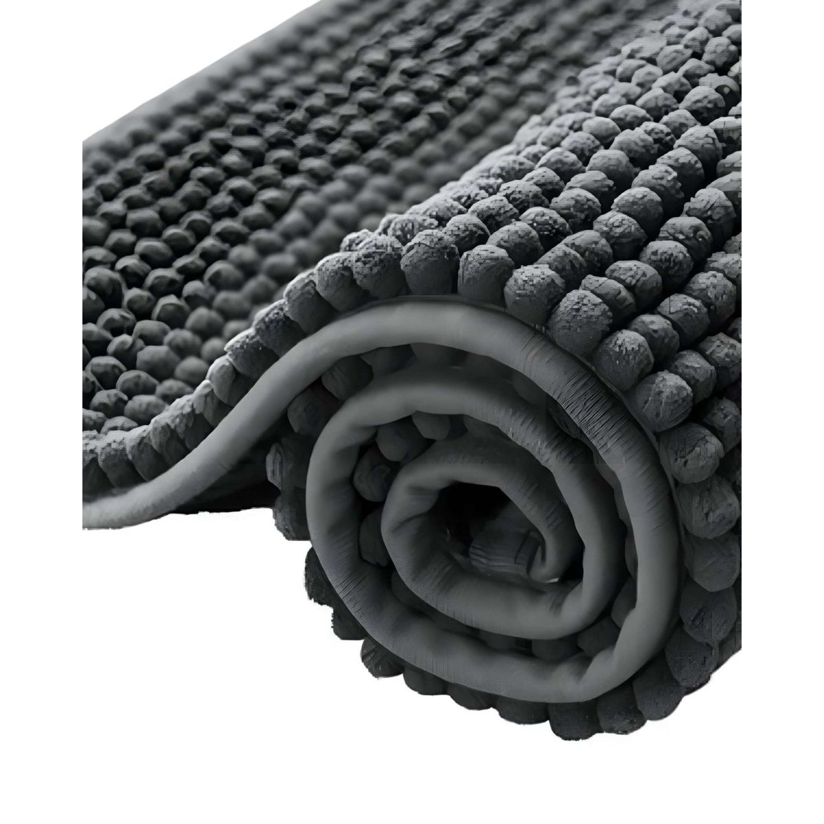 GENERICO - ALFOMBRA DE BAÑO GRAFITO DELGADA 40X60 cm