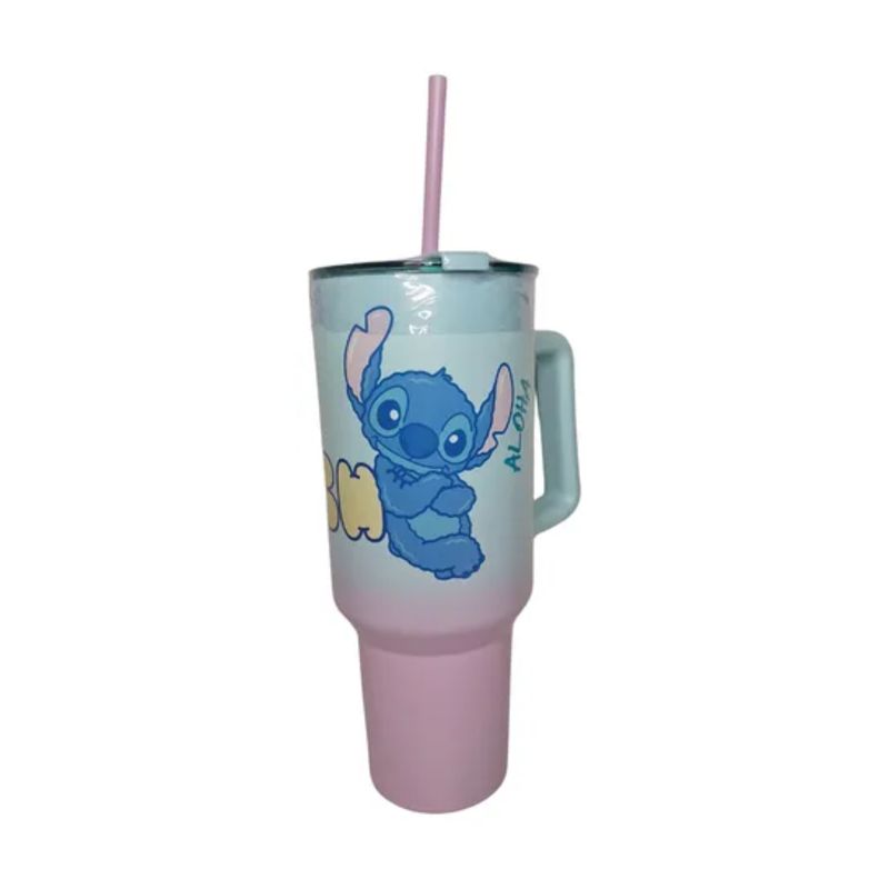DISNEY - Vaso Mug Térmico Licencia Disney Stich 2 1180ml