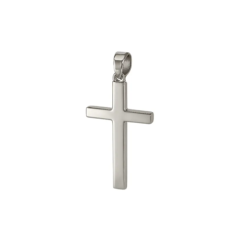 JB JOYAS BARON - Colgante de Plata Esterlina 925 Cruz 15X20MM
