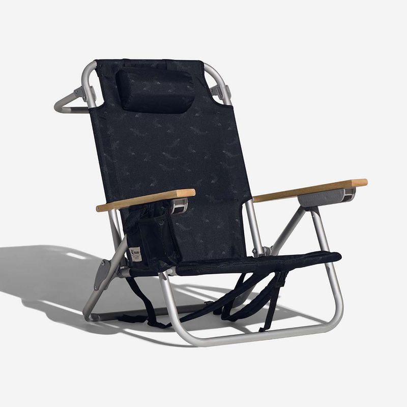 ROSEN - Silla de Playa Tela Pex Froens Negro