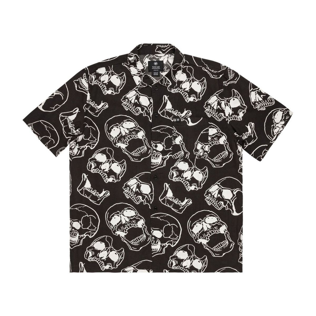 DC SHOES - Camisa Hombre Fracture Negro DC