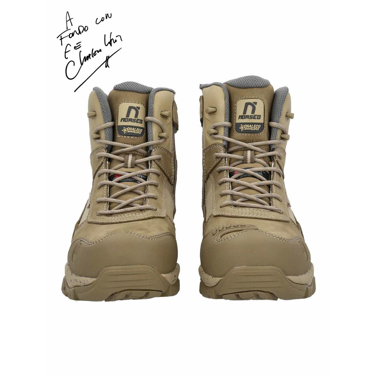 NORSEG - Zapato de seguridad Chaleco López Desert R/L CT  NORSEG
