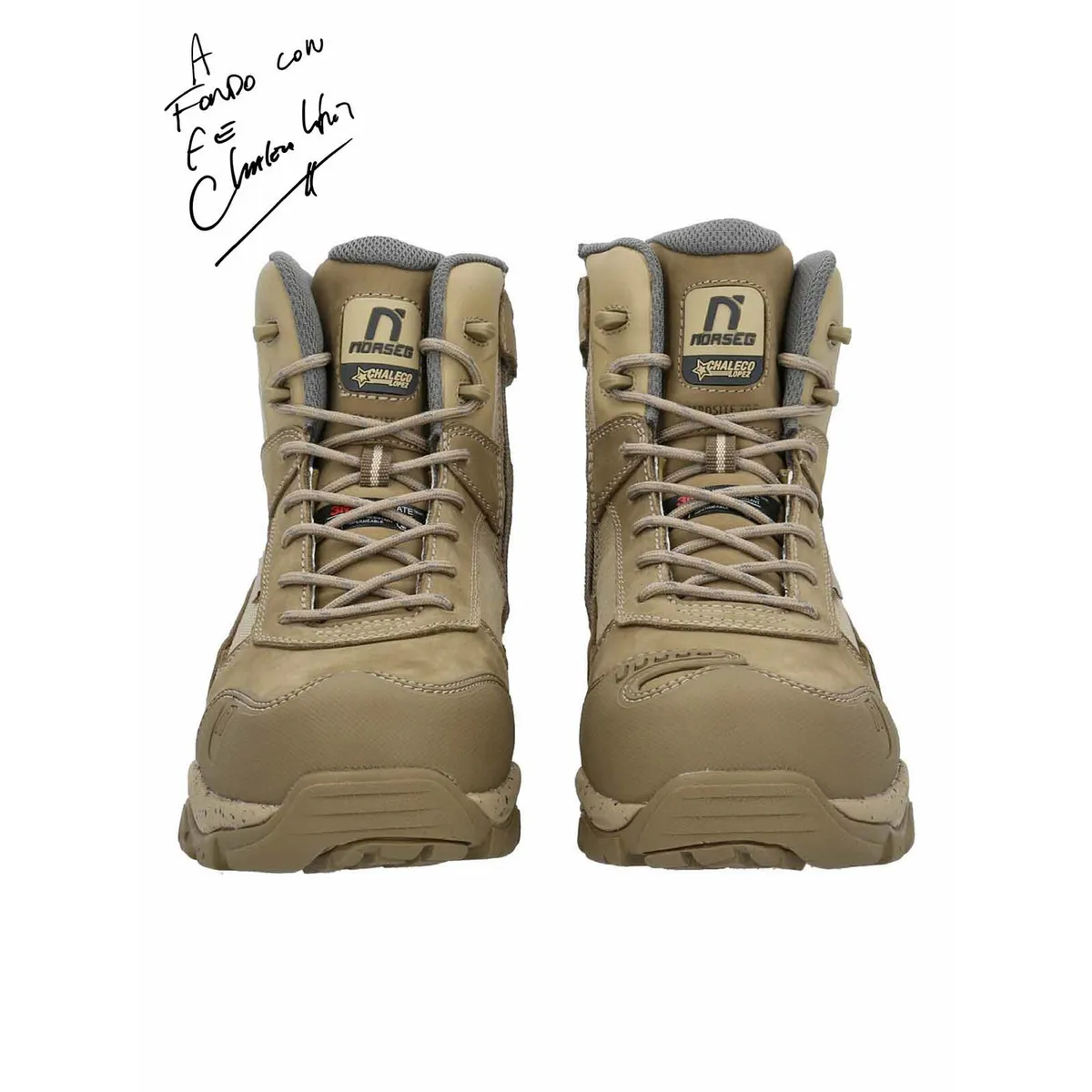 NORSEG - Zapato de seguridad Chaleco López Desert R/L CT  NORSEG