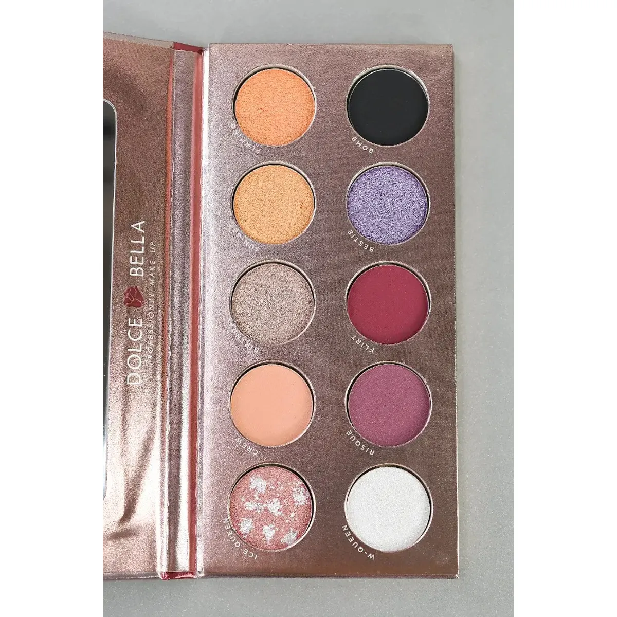 DOLCE BELLA - PALETA DE SOMBRA INSPIRED X 10 TONOS #1 DOLCE BELLA