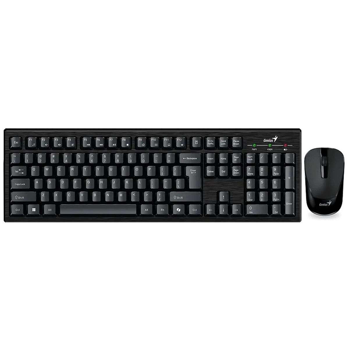 GENIUS - Kit De Teclado Y Mouse Inalambrico Combo Genius KM8101 Negro