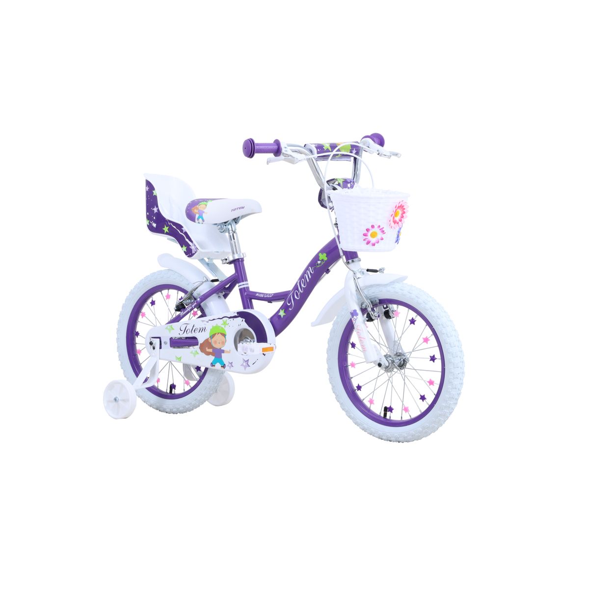 TOTEM - BICICLETA TOTEM INFANTIL ARO 16 MISS LILLY VIOLETA