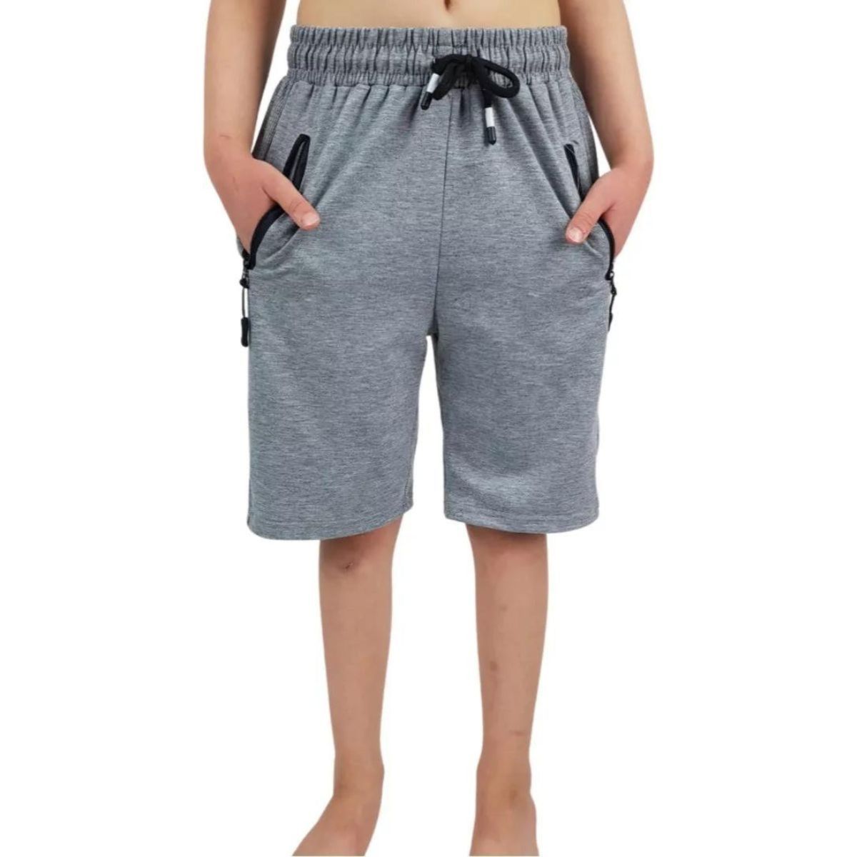 LIKE SHOP - Short Algodón Deportivo Niños Bolsillos Cierre 258