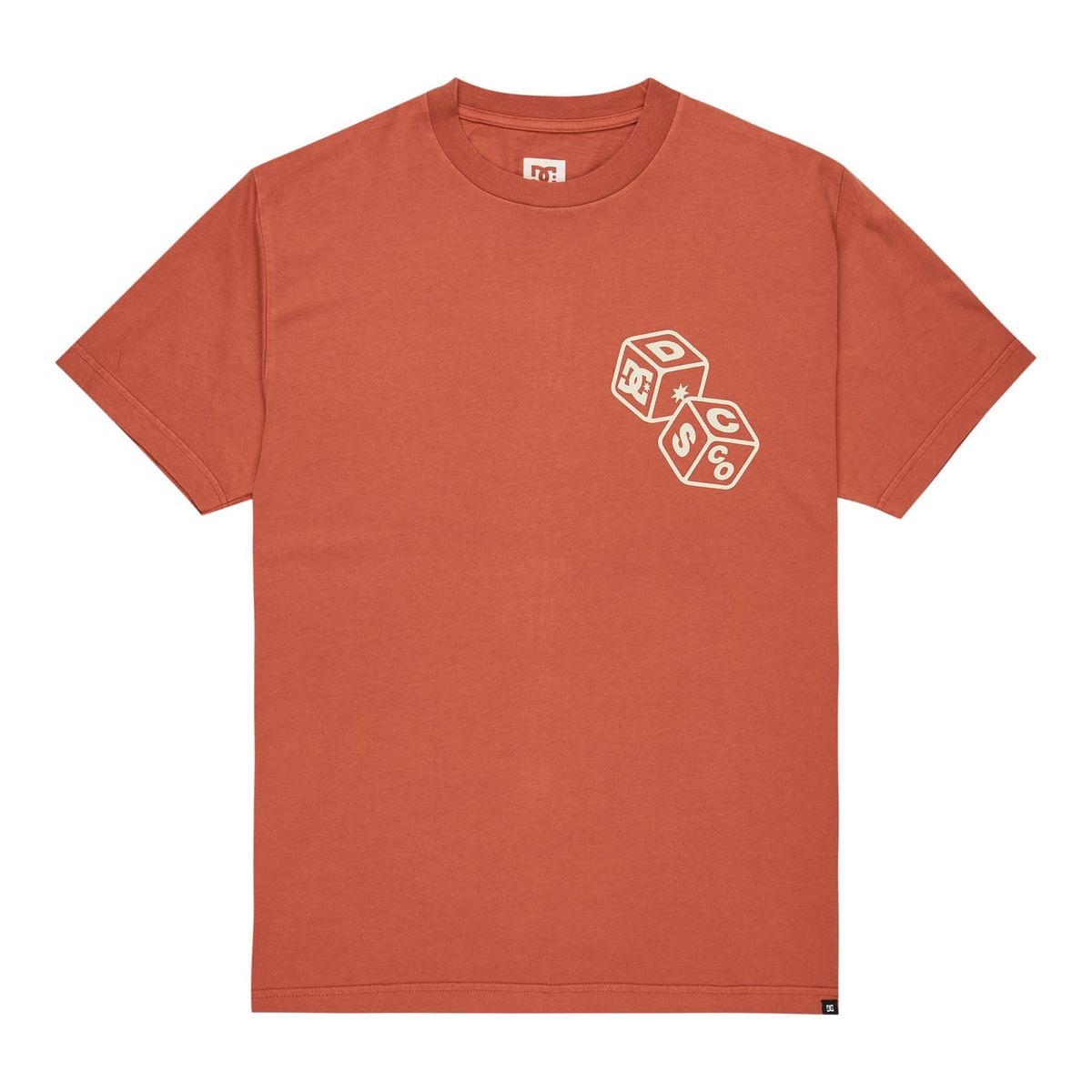 DC SHOES - Polera Hombre High Naranja DC