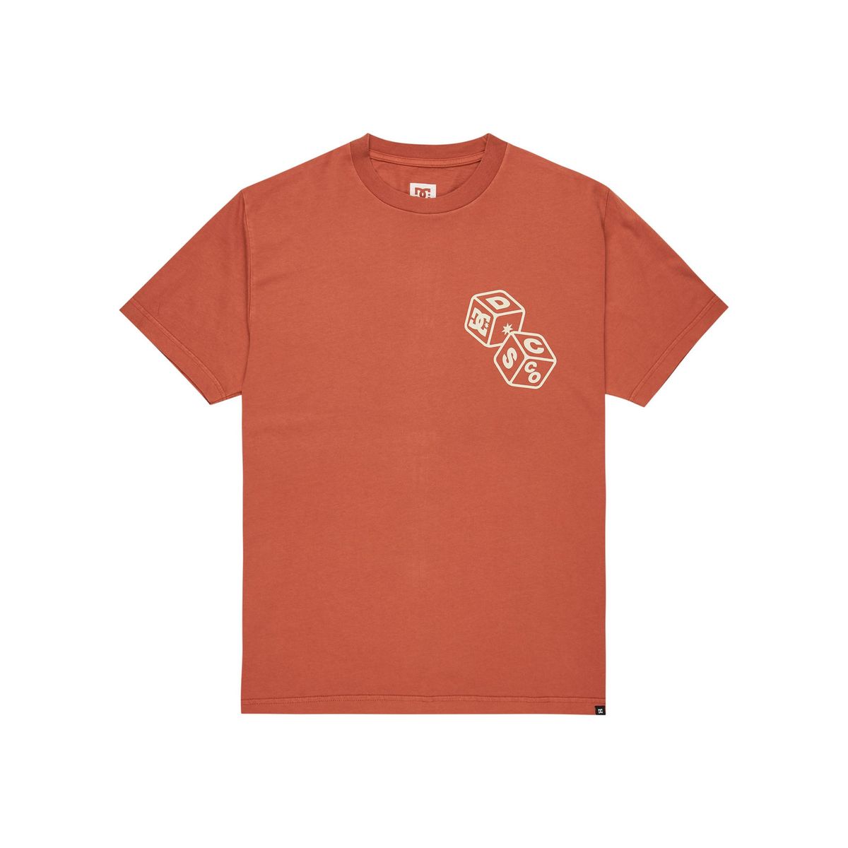 DC SHOES - Polera Hombre High Naranja DC