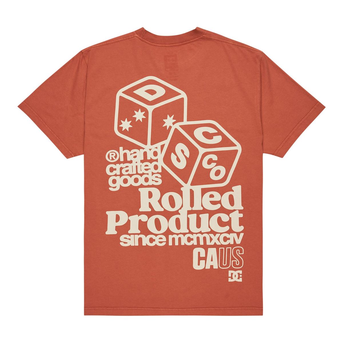 DC SHOES - Polera Hombre High Naranja DC