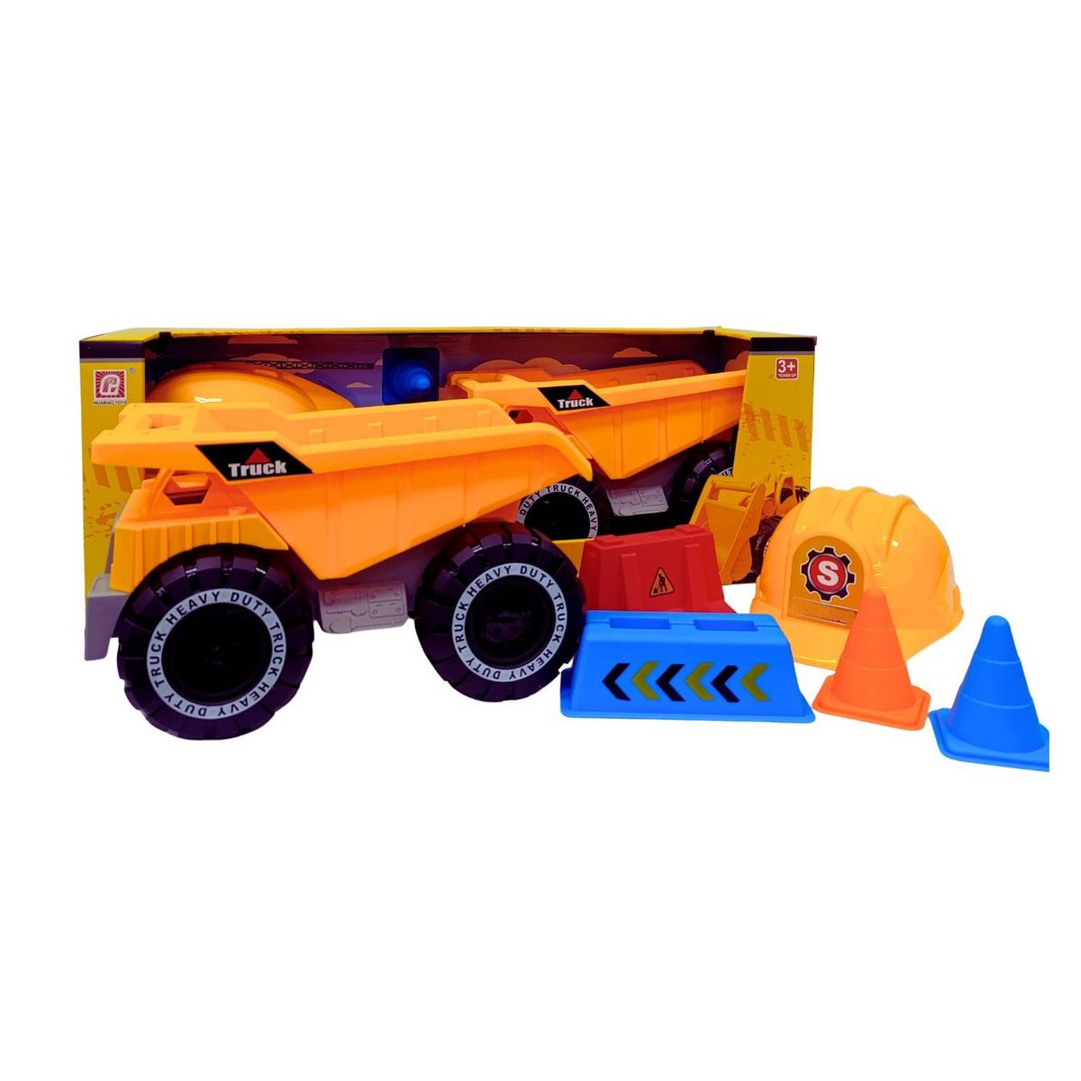 GENERICO - Camion Juguete Tolva Gigante Con Accesorios