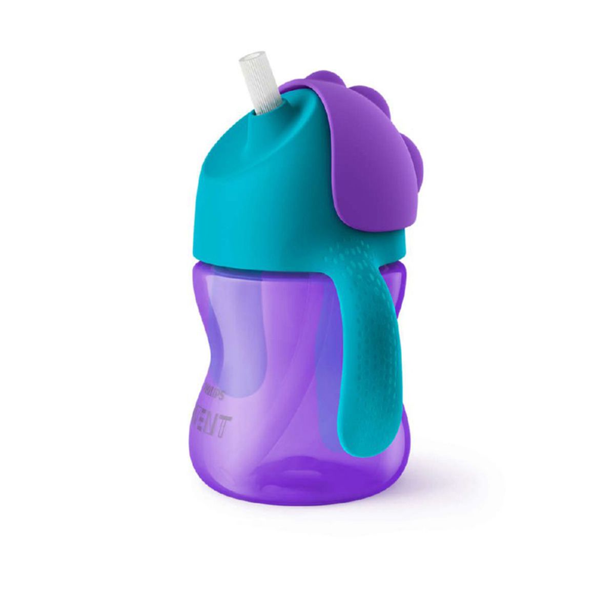 AVENT - Vaso Con Bombilla Flexible De 200 Ml/7 Oz Dino Niña Avent