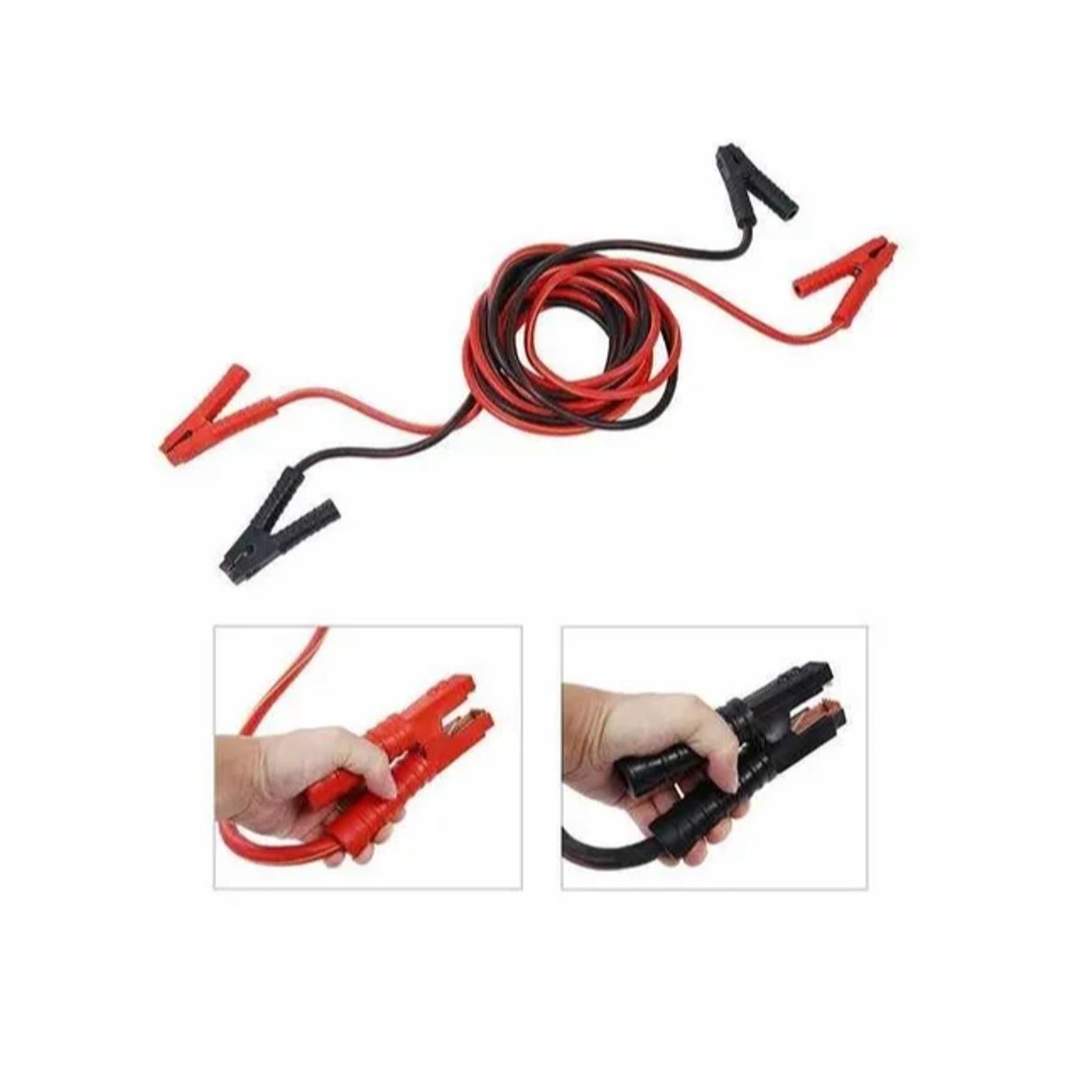 GENERICO - Cables De Puente Roba Corriente 800 Amp Para Vehículo