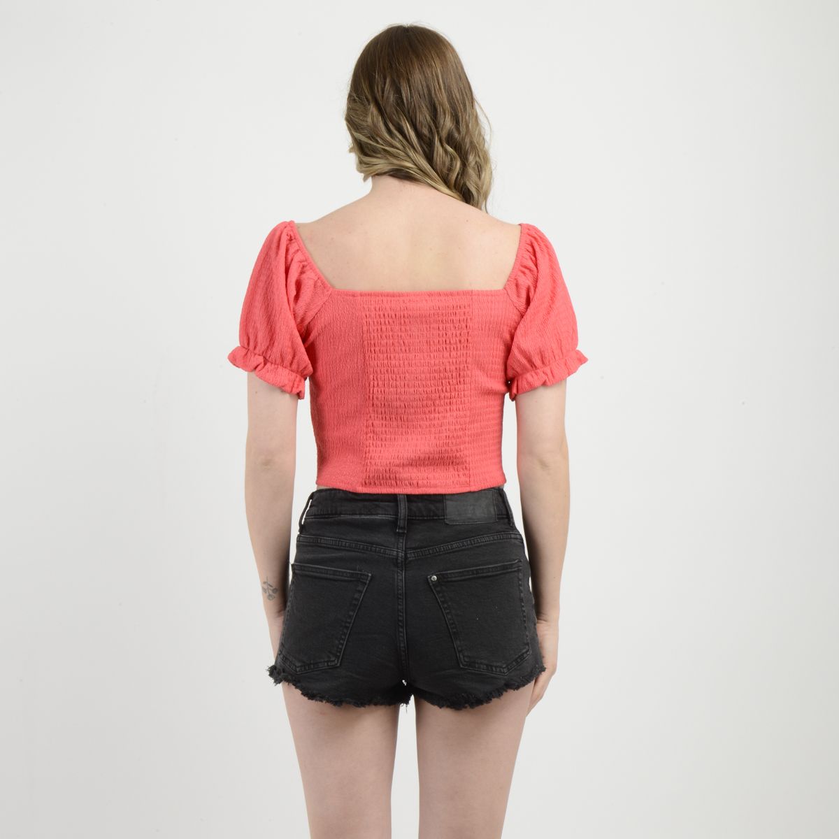 O'NEILL - POLERA MANGA CORTA LEANNE II ROJO