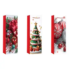 GENERICO - Set 12 Bolsas Regalo Navidad