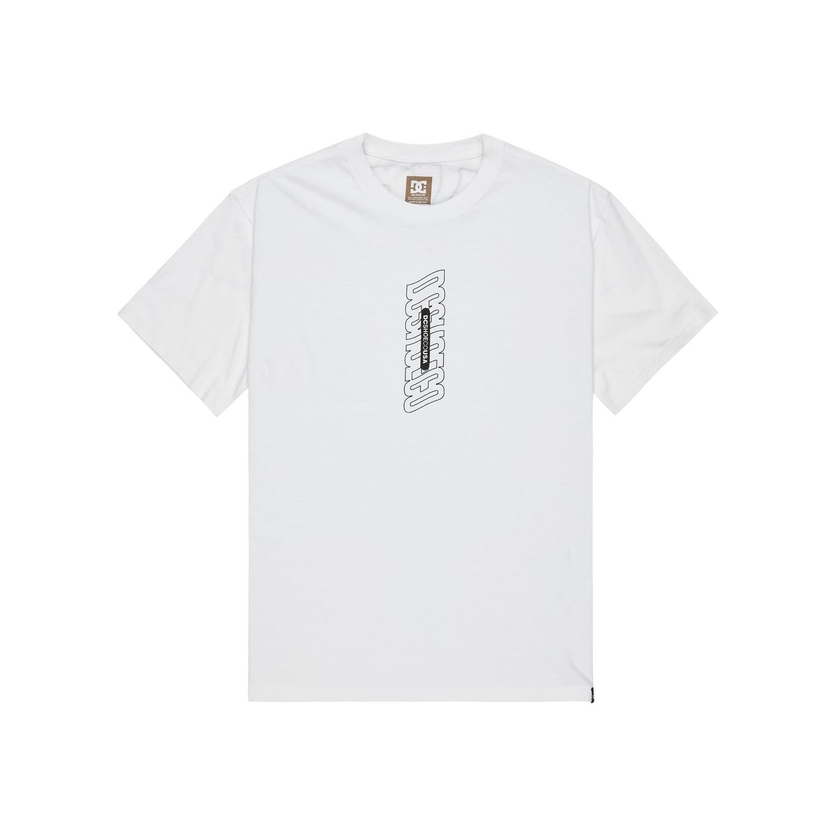 DC SHOES - Polera Hombre Omega Blanco DC
