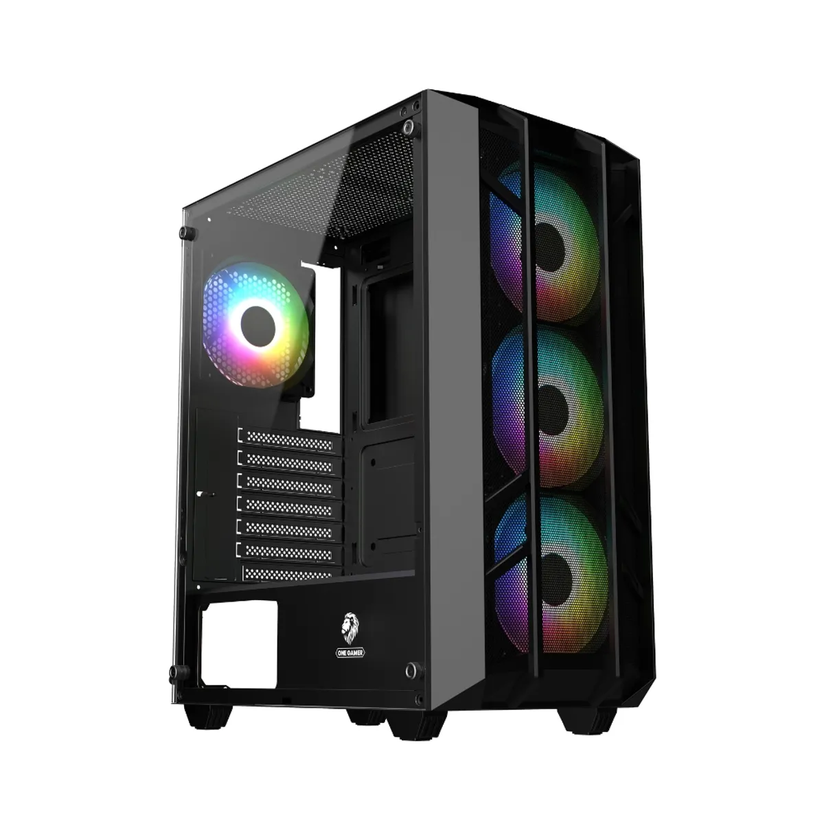 AMD CORP - Pc Gamer Ryzen 7 5700X - 16GB - RX 9060XT - 1TB (Parlante + Monitor 24") PRO