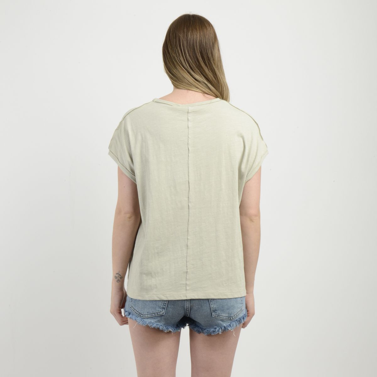 O'NEILL - POLERA MANGA CORTA ERIN BEIGE
