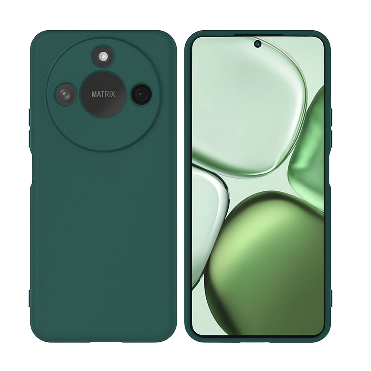 JOIGO - Carcasa Funda Para Honor X9C Smart 5G Goma Verde