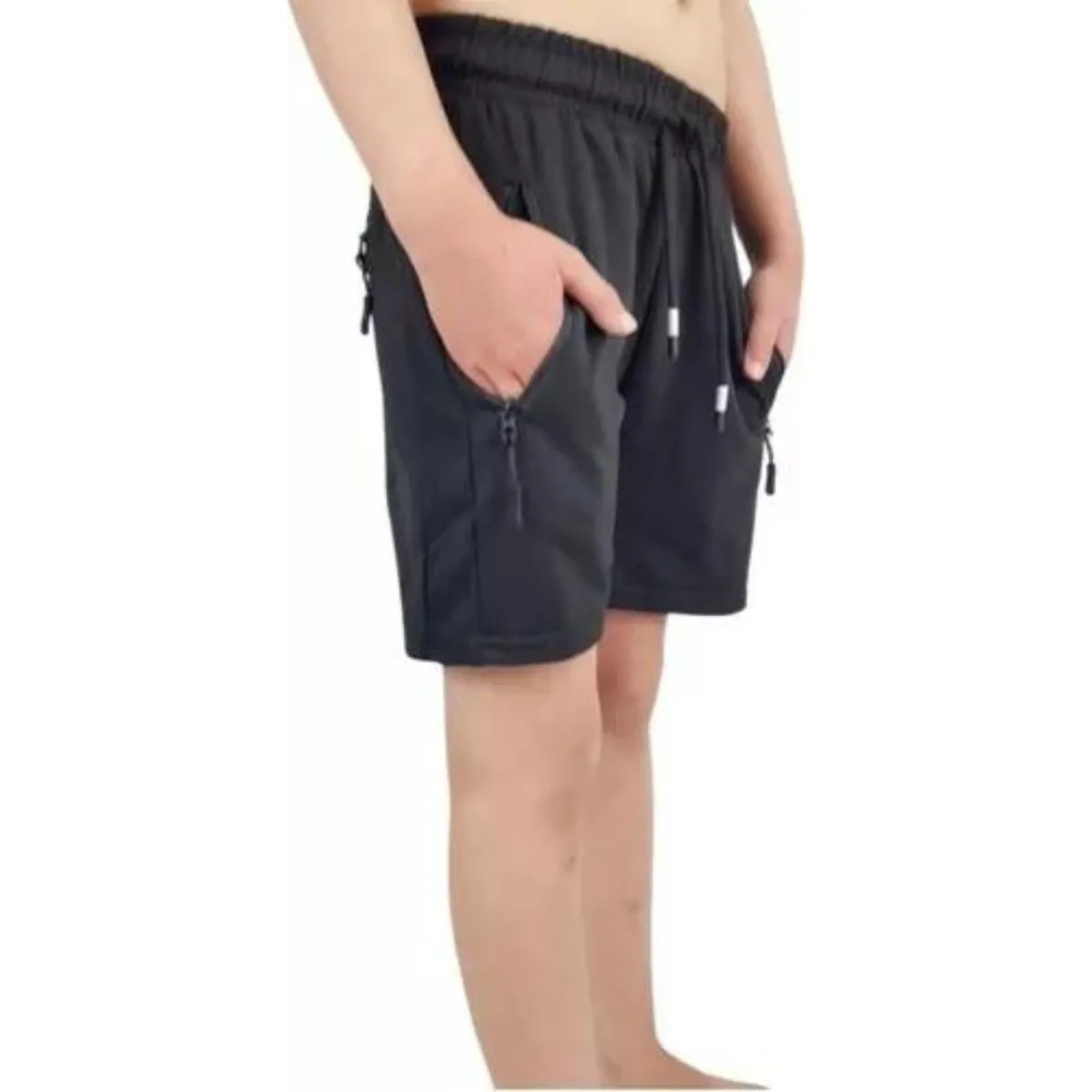 LIKE SHOP - Short Algodón Deportivo Niños Bolsillos Cierre 258