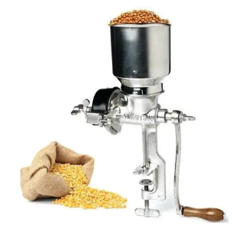 GENERICO - MOLINO MOLEDOR MANUAL METÁLICO CHOCLO MAIZ CAFE CEREAL ARROZ