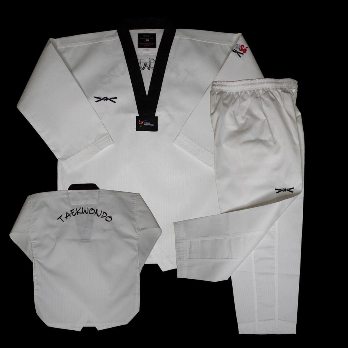 GENERICO - Dobok Taekwondo TaeSó Kibom TALLA 180 CM