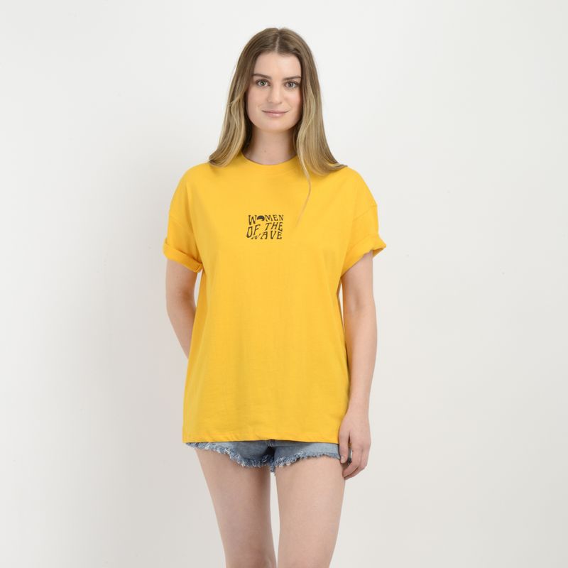 O'NEILL - POLERA MANGA CORTA WOTW T-SHIRT AMARILLO