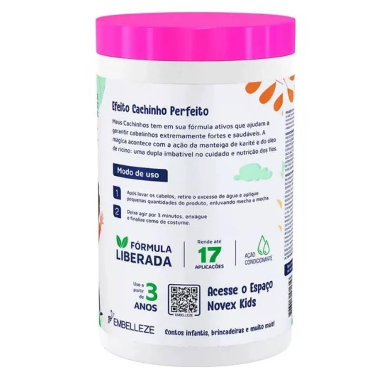 NOVEX - CREMA TRATAMIENTO MEUS CACHINOS 400G NOVEX