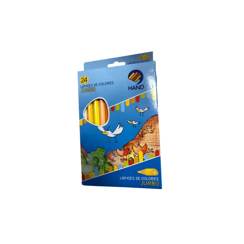 HAND - Lapices de colores Jumbo Hand 24 colores