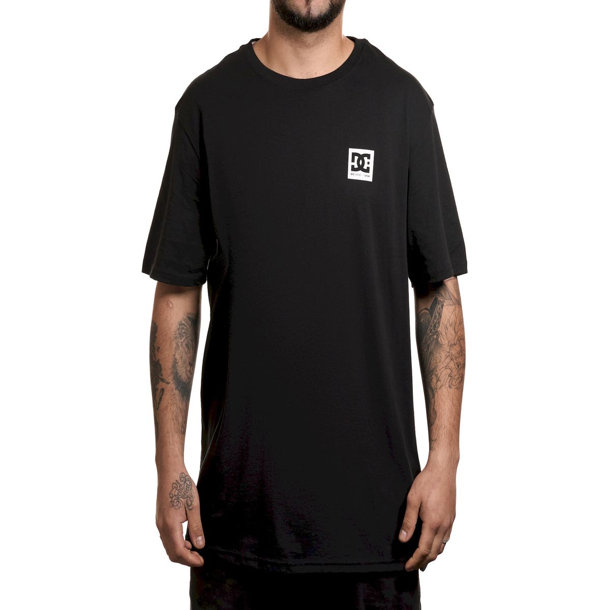 DC SHOES - Polera Hombre Handy Cam Negro DC