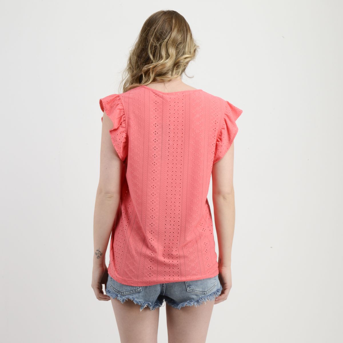 O'NEILL - POLERA SIN MANGAS TALLIE NARANJO CLARO