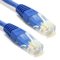 GENERICO - CABLE PATCH UTP CAT5E 2 MTS. AZUL.