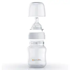BEBEK - Mamadera Clásico 90Ml-Tetina Senseflo Flujo Lento
