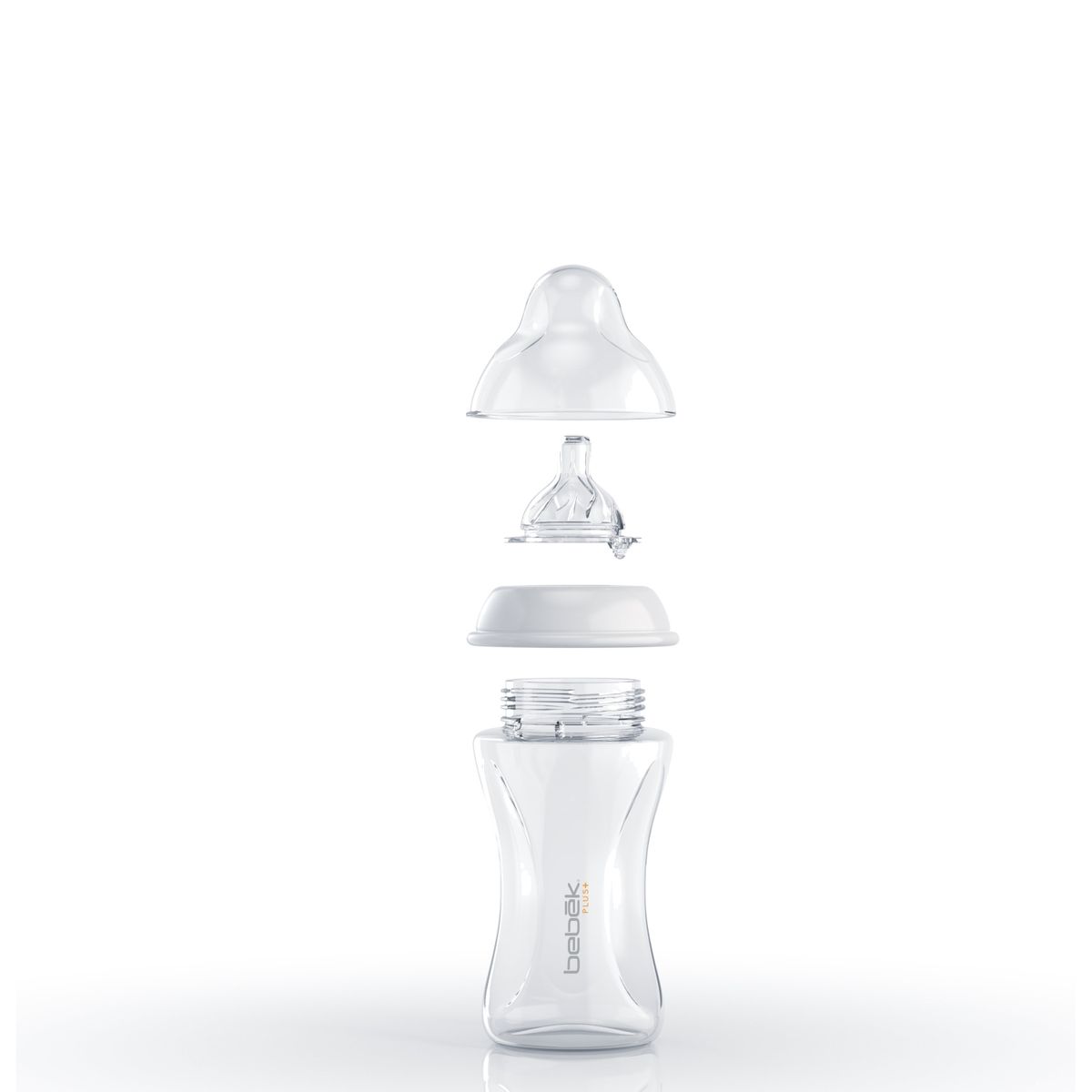 BEBEK - Mamadera Plus 150Ml - Tetina Senseflo Fl Lento Bebek