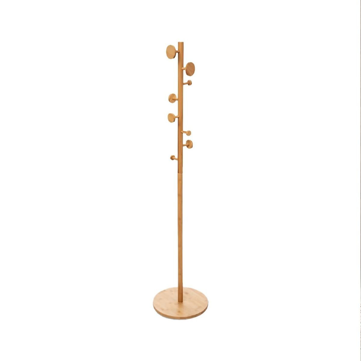 ATMOSPHERA - Perchero Bambú 8 Ganchos 175 cm Atmosphera - Beige