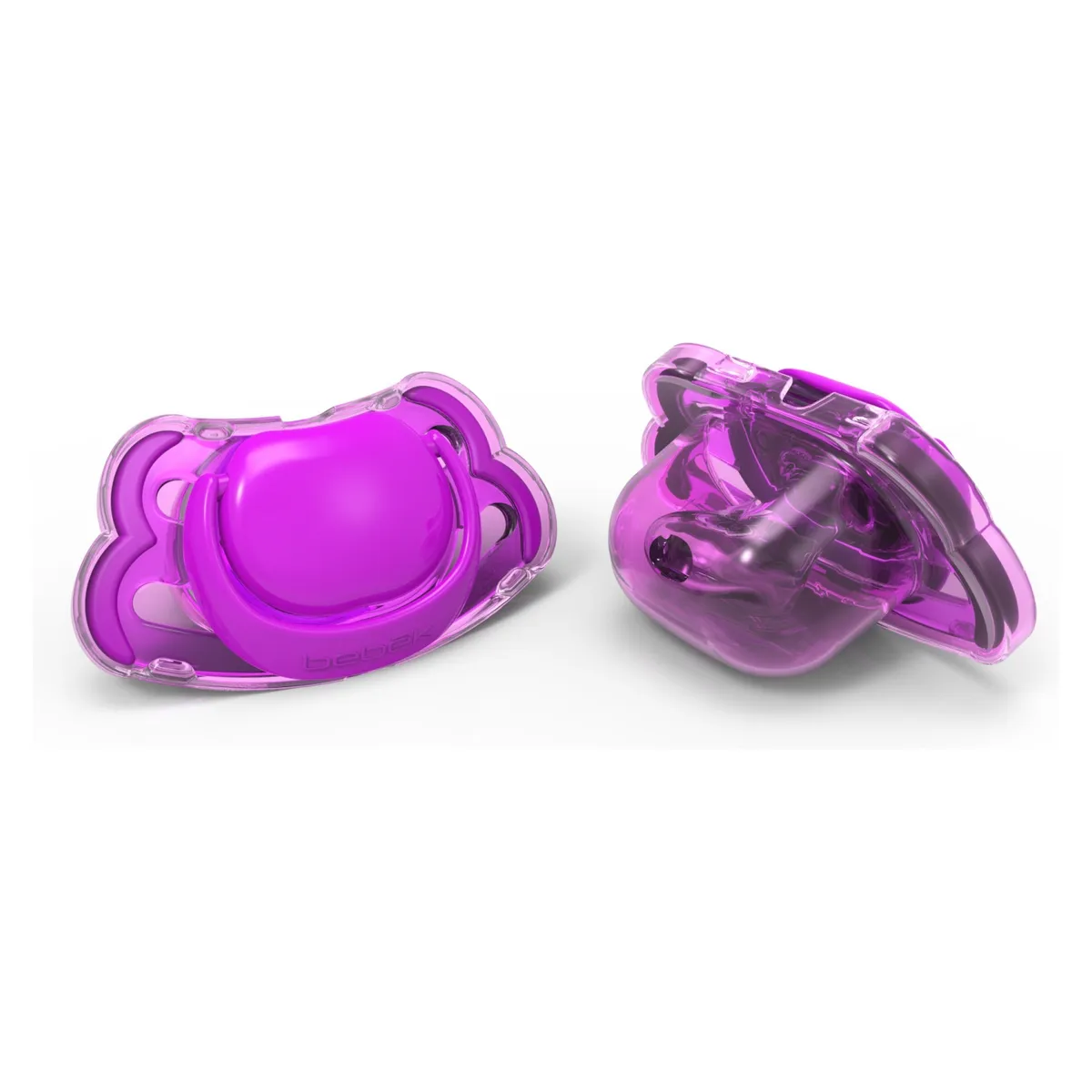 BEBEK - Pack 2 Chupetes - Forma Ortodontica 3-6 M Bebek