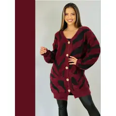 GENERICO - CHALECO MALENA PRINT ESTILO CASUAL