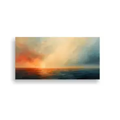 GENERICO - Pinturas Decorativas Abstractas Expresivas De 120x60 Cm