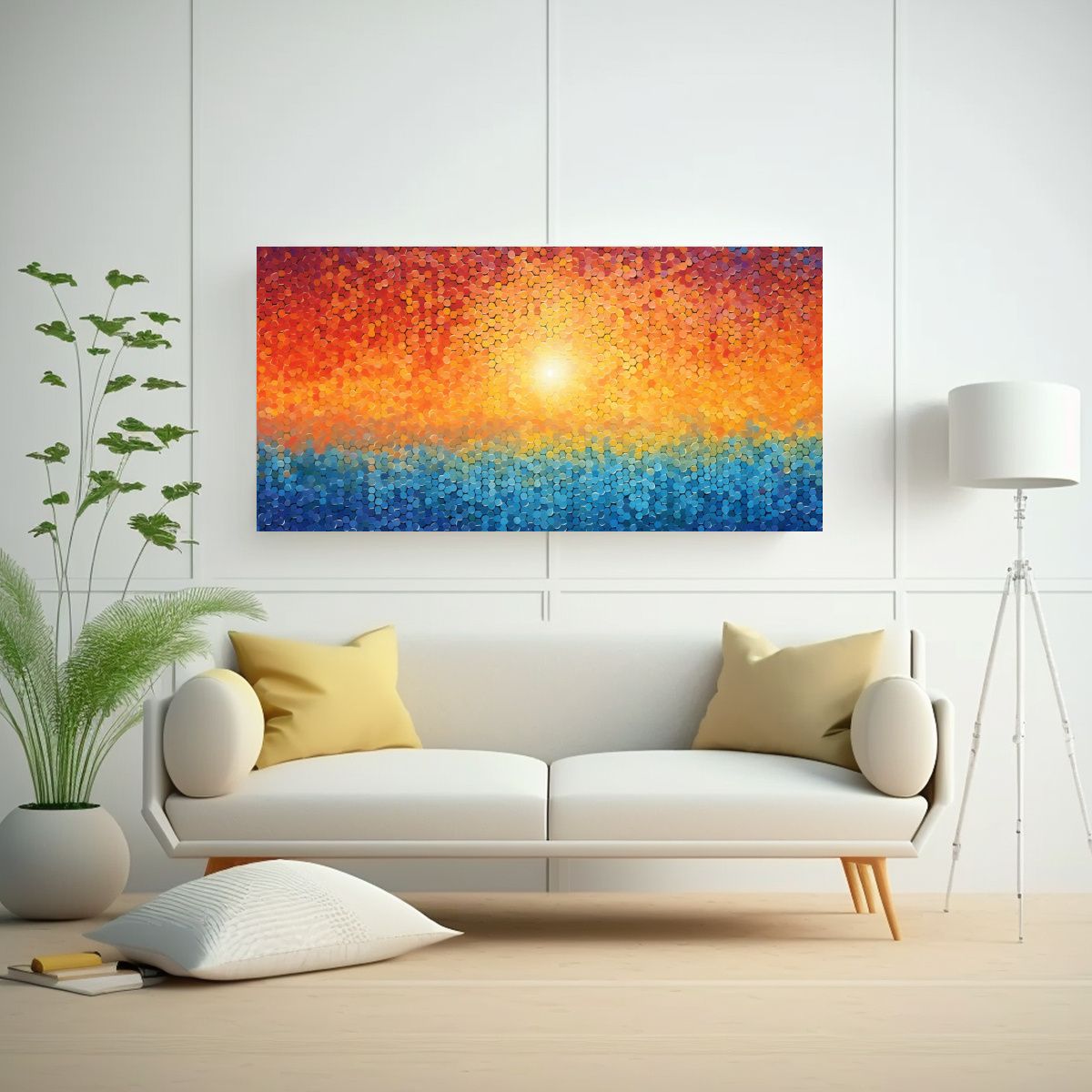 GENERICO - Pinturas Decorativas De Belleza Abstracta En 140x70 Cm