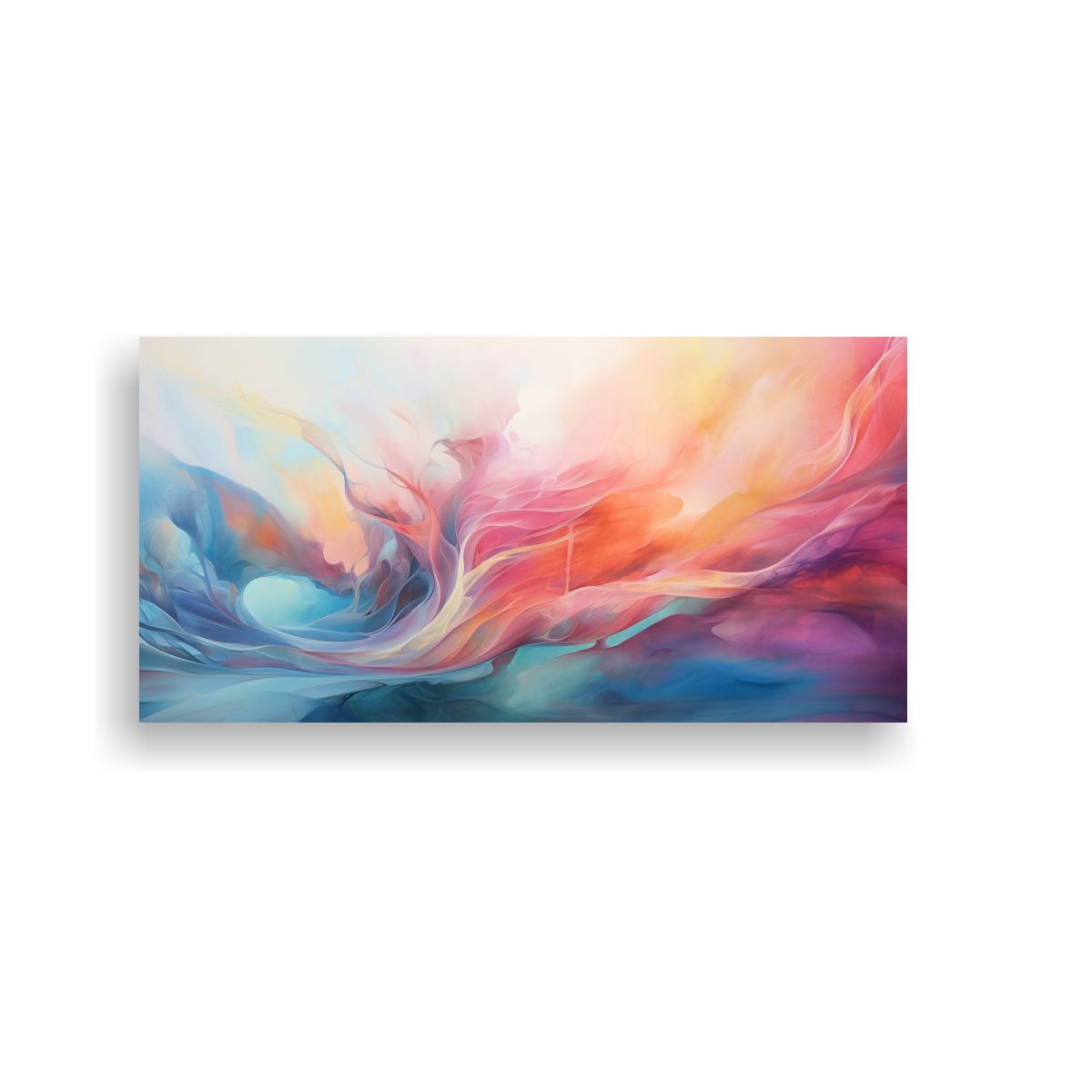 GENERICO - Cuadros Abstractos De Arte De Pared Horizontal 140x70 Cm