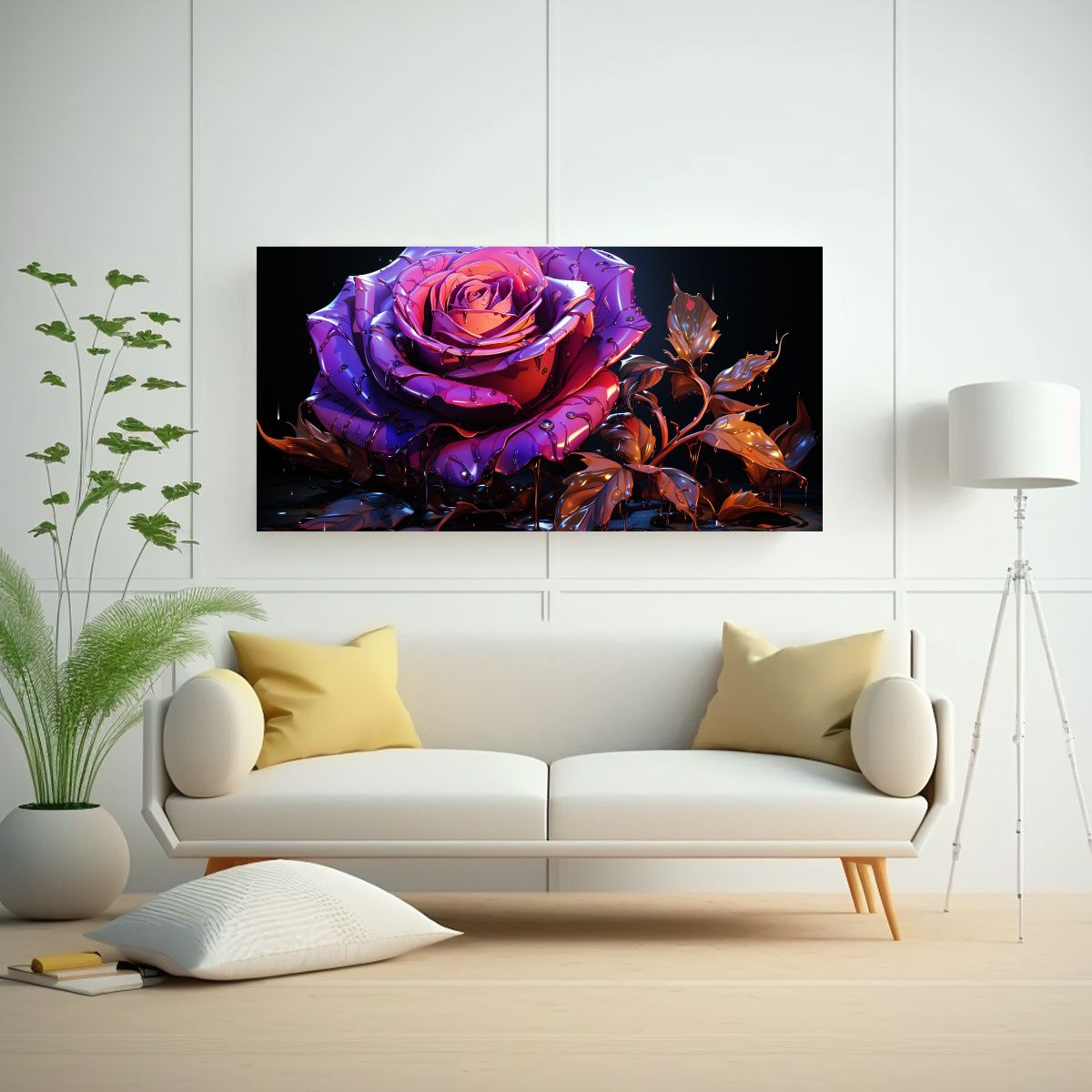 GENERICO - Pintura Decorativa Resistente Con Imagen De Una 140x70 Cm