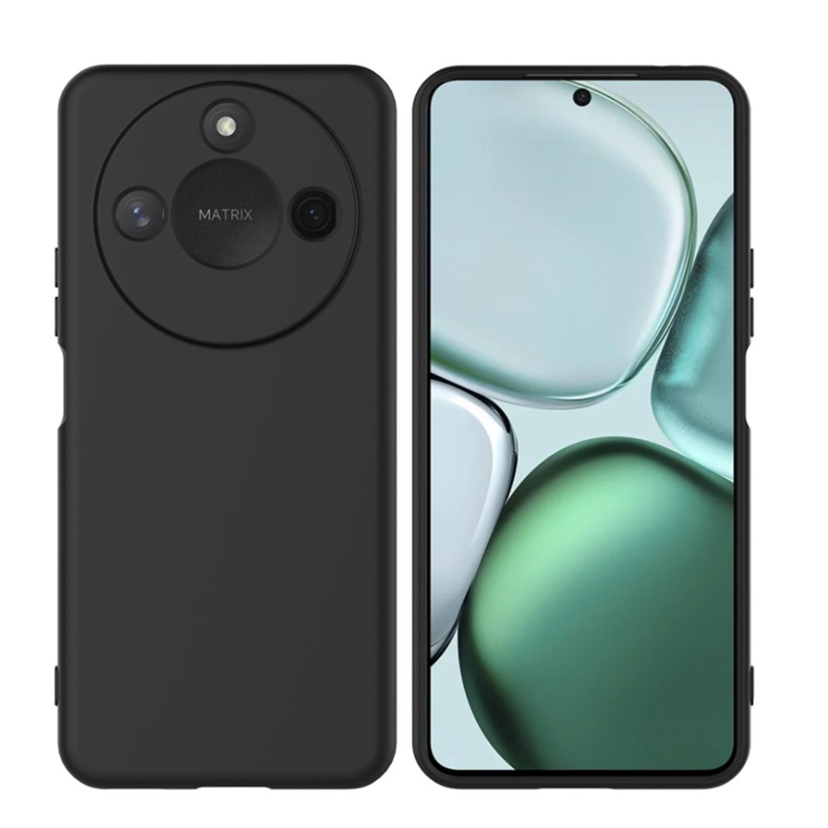 JOIGO - Carcasa Funda Para Honor X9C Smart 5G Goma Negro