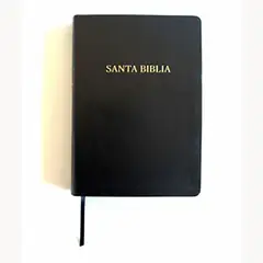 PENGUIN RANDOM HOUSE - Litro Biblia Reina Valera Revisada 1960 Letra Súper Gigante, Símil Piel Negro