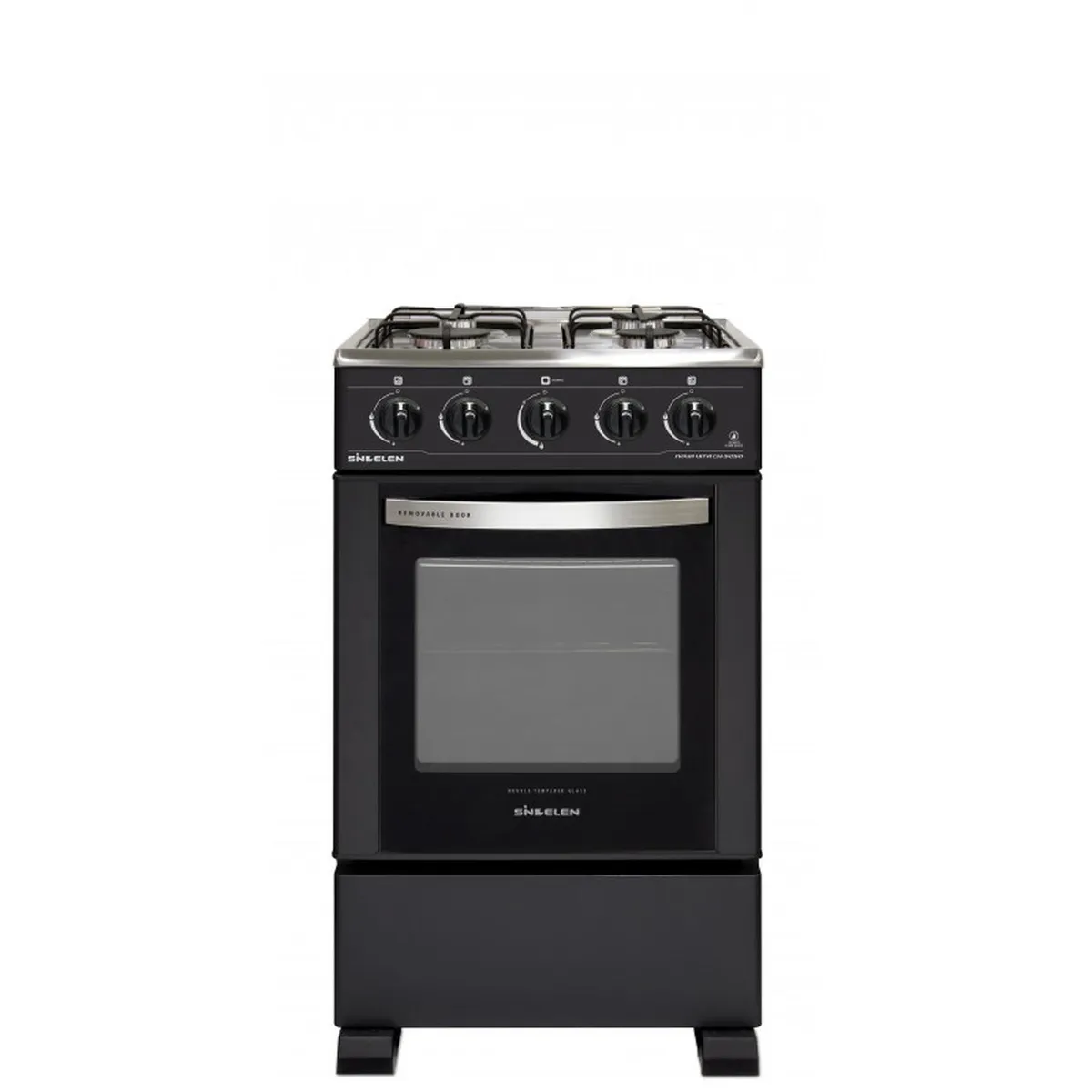 SINDELEN - Cocina a gas Sindelen CH-5050 Negra