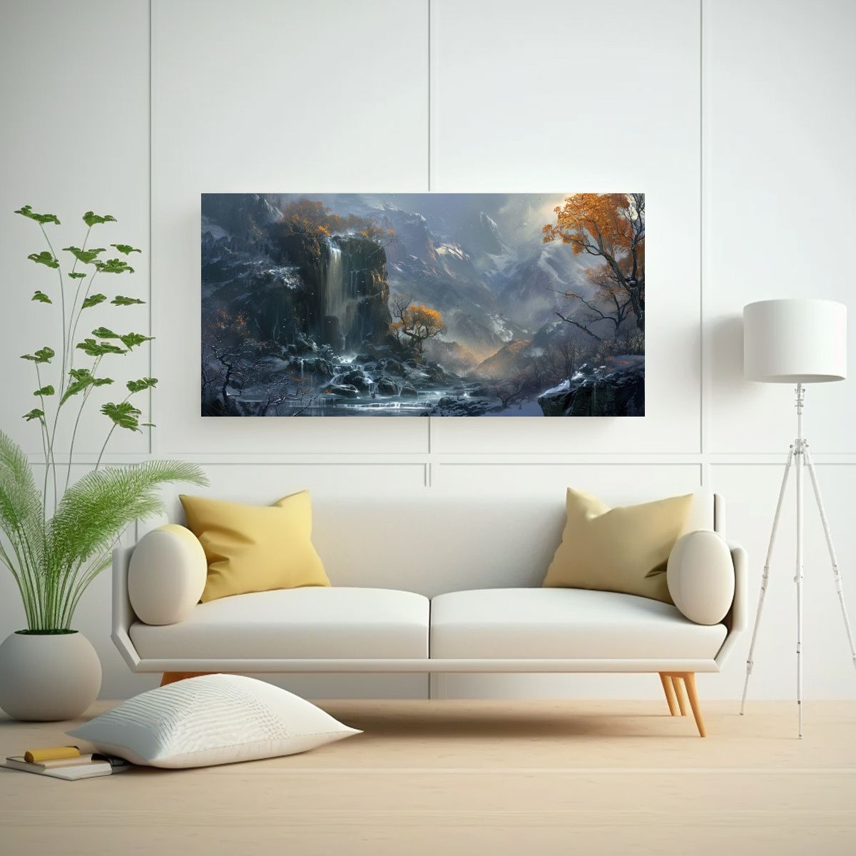 GENERICO - Pinturas Decorativas Acuarela Para Exposición 21 140x70 Cm