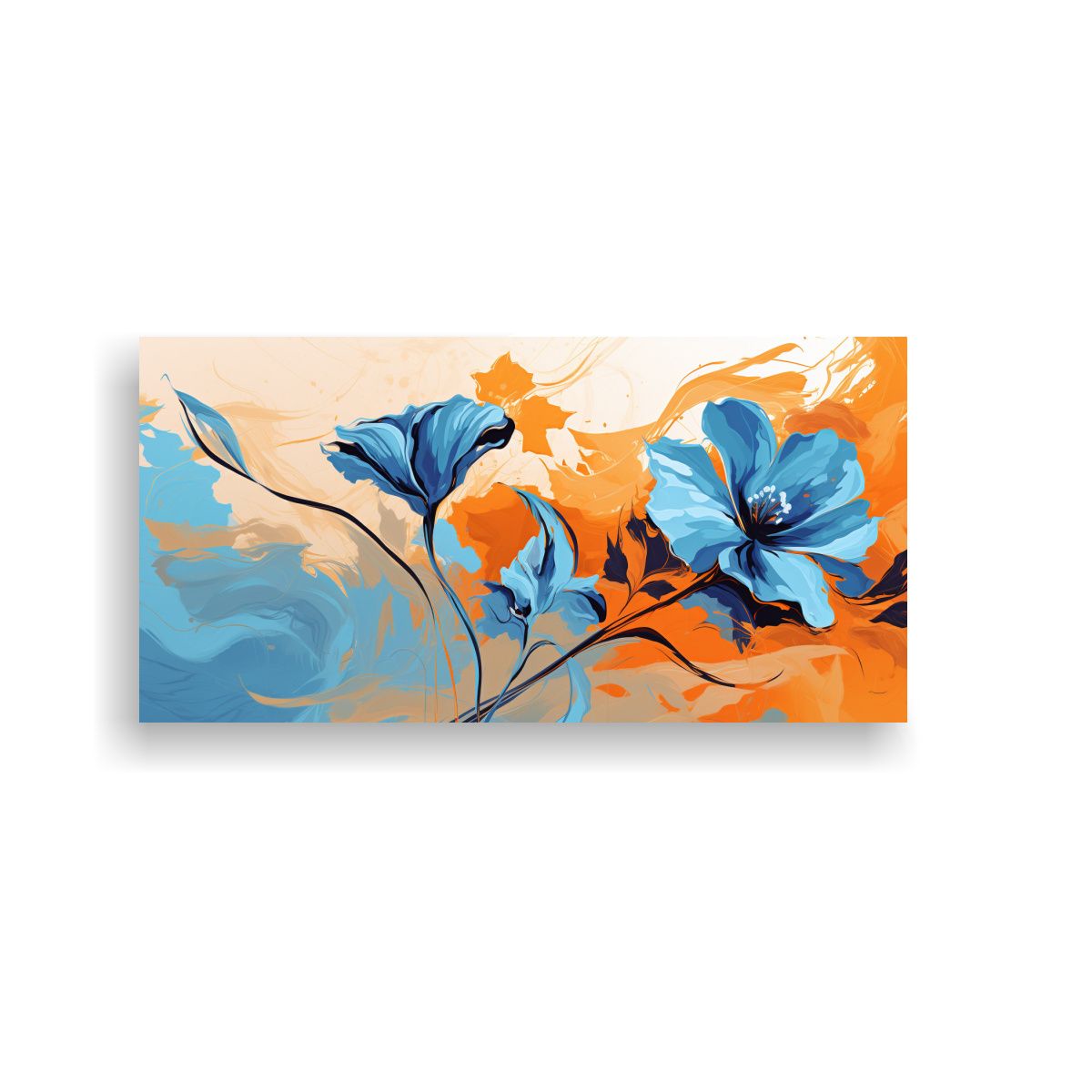 GENERICO - Pinturas Decorativas De Lienzo Inspiración En 120x60 Cm