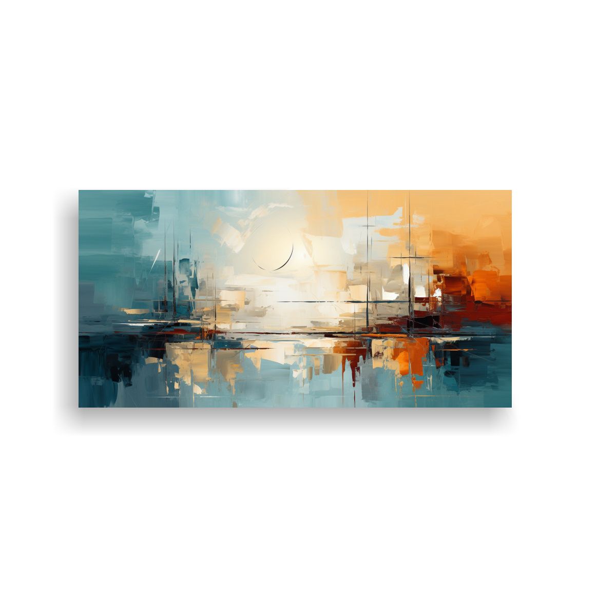 GENERICO - Pintura De Decoración Estilo Ab Saludo Para El 140x70 Cm.