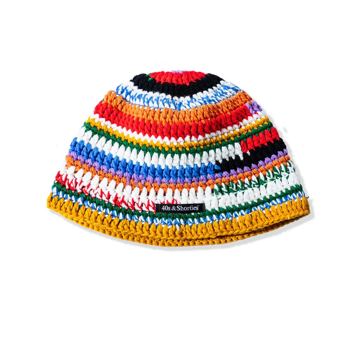 40S & SHORTIES - BEANIE 40S & SHORTIES INTERLACE BUCKET HAT MULTI