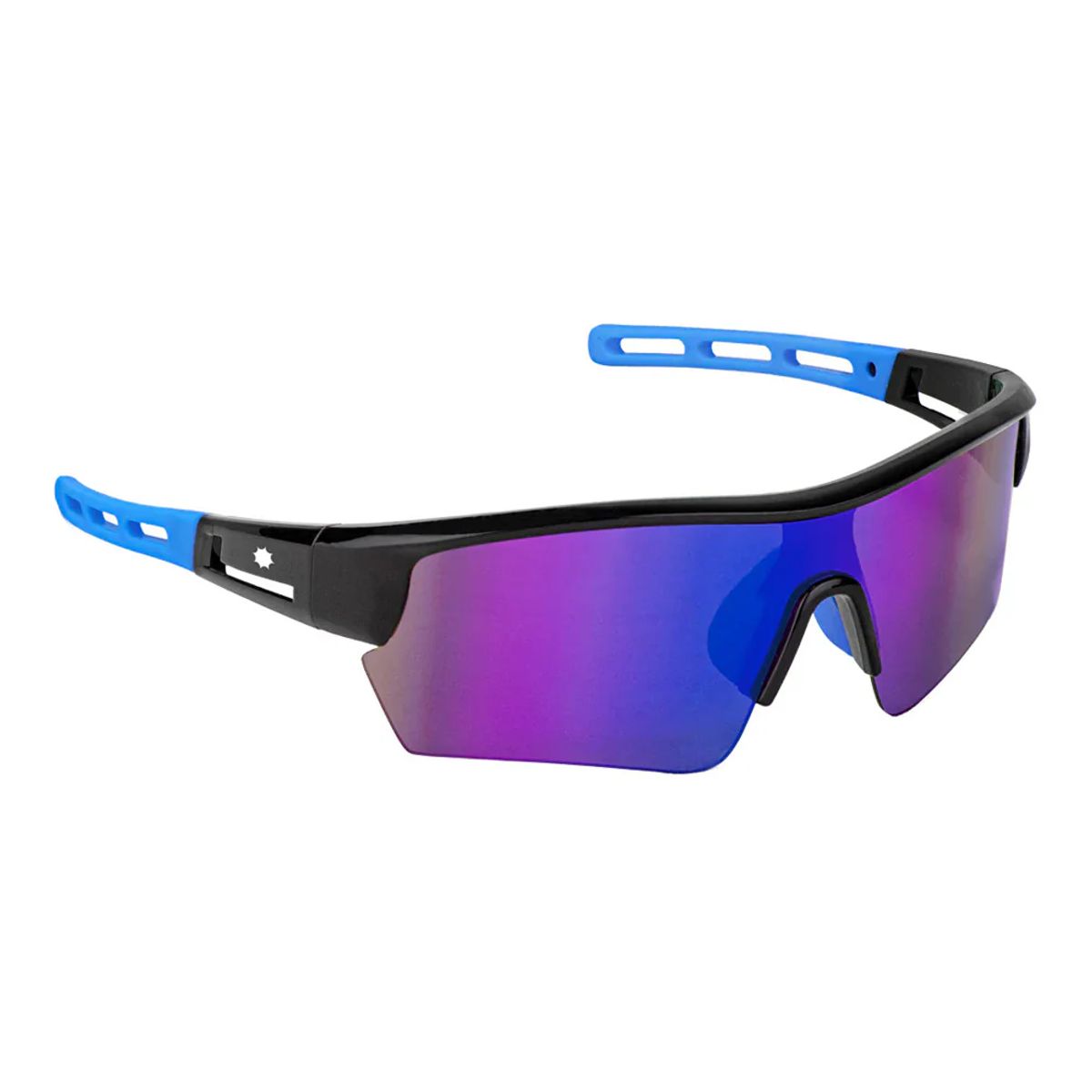 GENERICO - LENTES GLASSY WACO POLARIZED BLACK/BLUE MIRROR